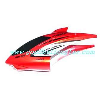 HuanQi-823-823A-823B helicopter parts head cover (red color) - Click Image to Close